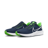 Nike Air Zoom Pegasus 39 (NFL Seattle Seahawks) Road Running Shoes Angle 2
