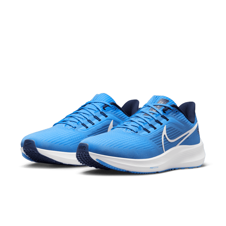 Nike Air Zoom Pegasus 39 (NFL Tennessee Titans) Road Running Shoes Angle 2