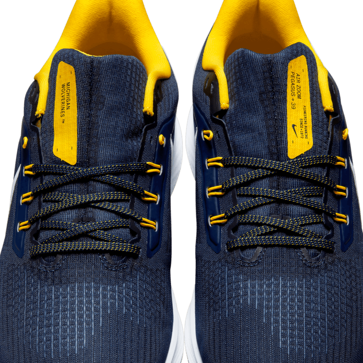 Nike Air Zoom Pegasus 39 (Michigan) Road Running Shoes Angle 6