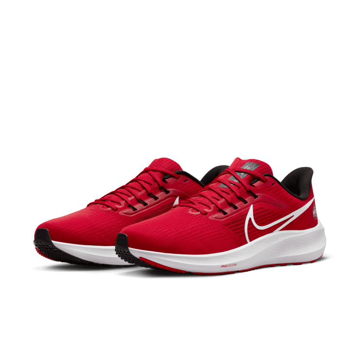 Nike Air Zoom Pegasus 39 Ohio State Road Running Shoes in Red DR1966 600 Release Info