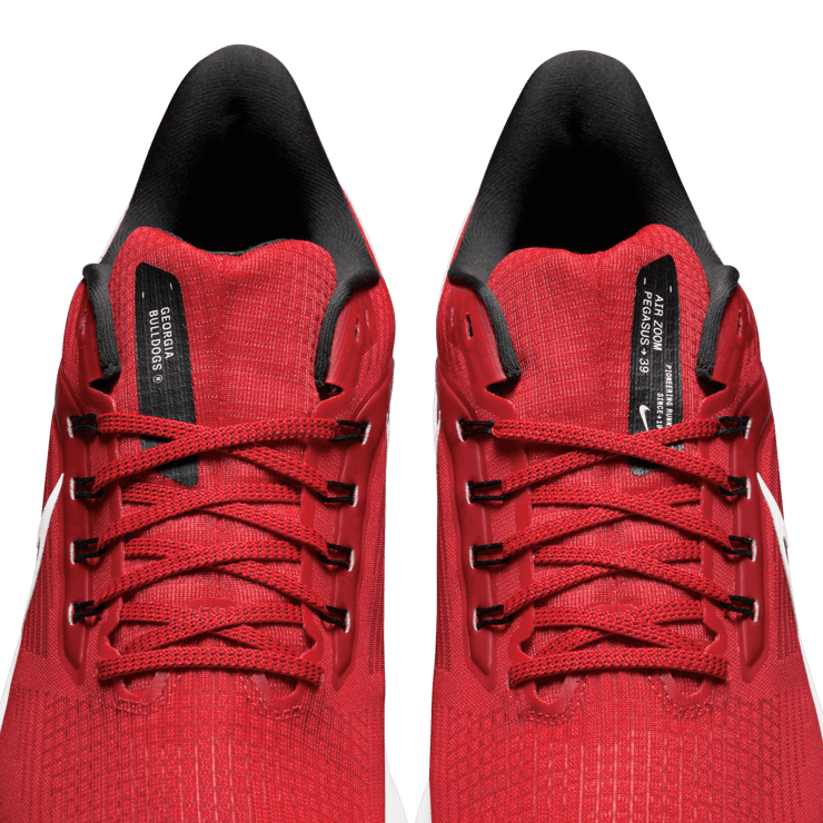 Nike Air Zoom Pegasus 39 (Georgia) Road Running Shoes Angle 6