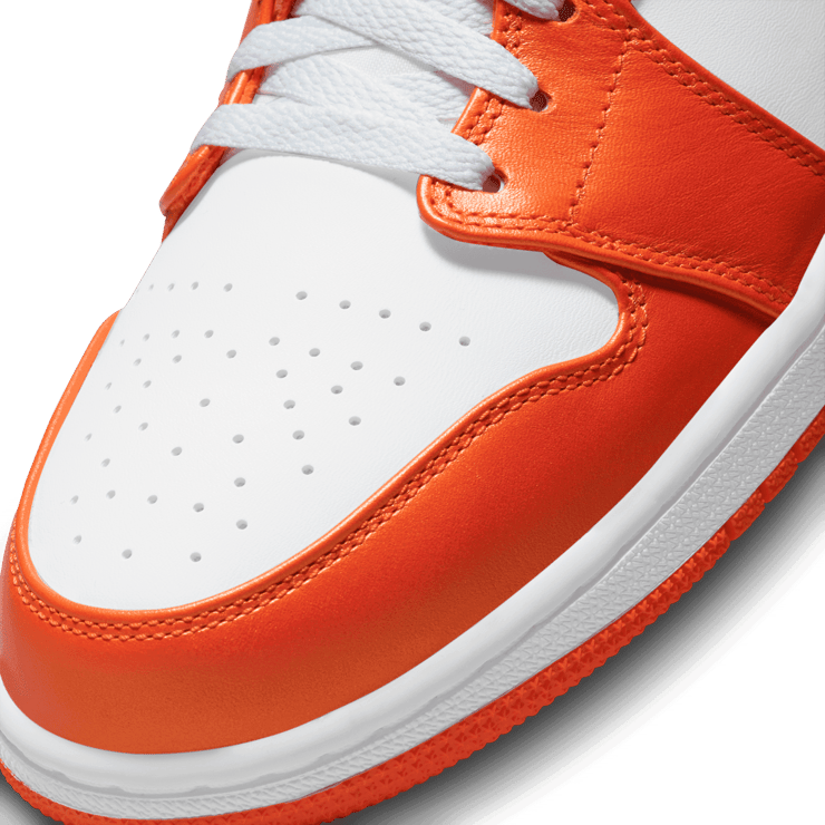 Jordan 1 Mid Electro Orange Angle 4