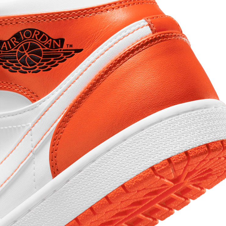 Jordan 1 Mid Electro Orange Angle 5