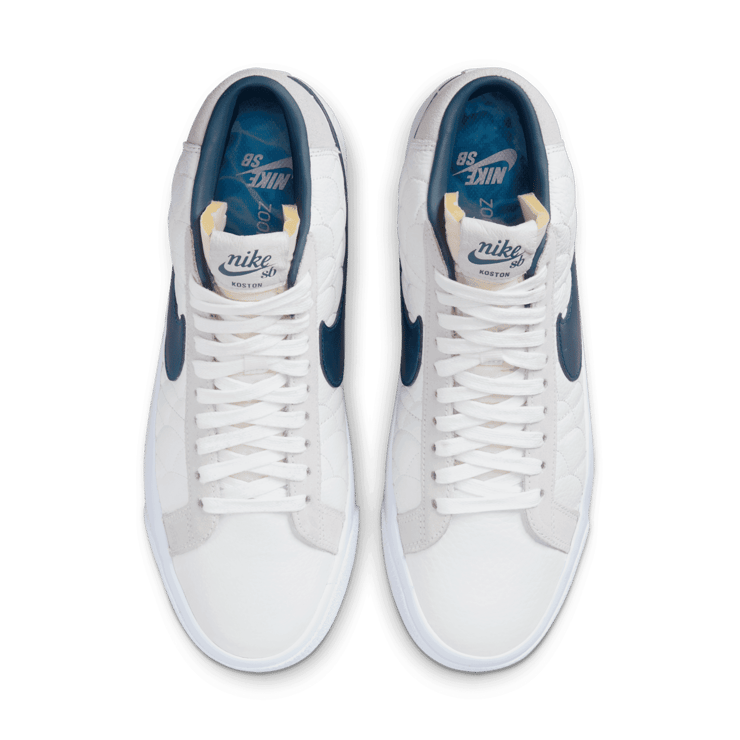 Nike SB Zoom Blazer Mid EK Skate Shoes Angle 1