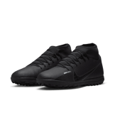 Nike Mercurial Superfly 9 Club TF Turf Soccer Shoes Angle 2