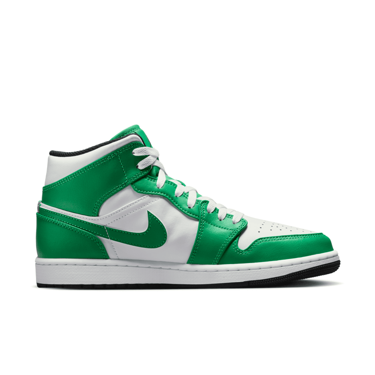 Air Jordan 1 Mid Lucky Green Angle 1