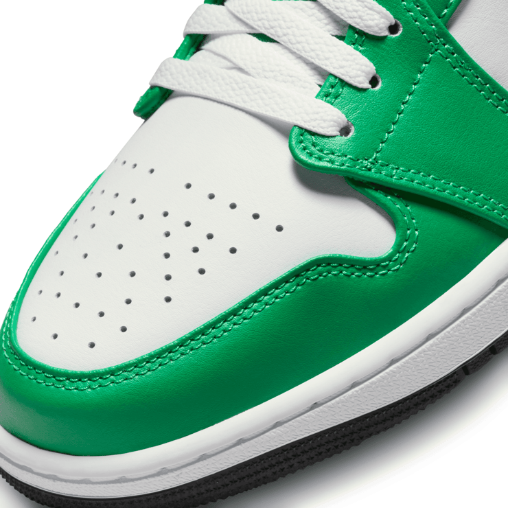 Air Jordan 1 Mid Lucky Green Angle 5