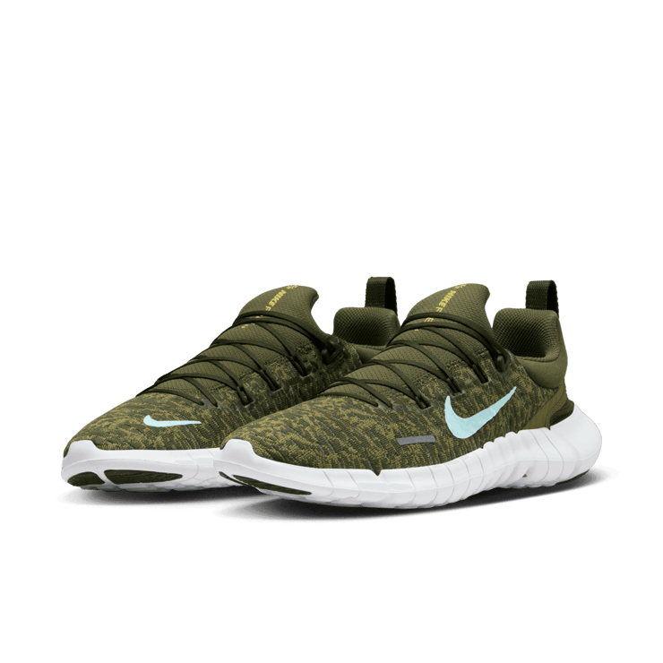 Nike Free Run 5.0 Road Running Shoes Angle 2