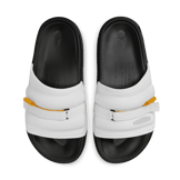 Jordan Super Play Slides in White Angle 2