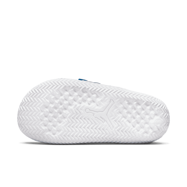 Jordan Super Play Slides in Blue Angle 0