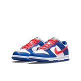 Nike Dunk Low Bright Crimson Game Royal (GS) Angle 2