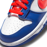 Nike Dunk Low Bright Crimson Game Royal (GS) Angle 4