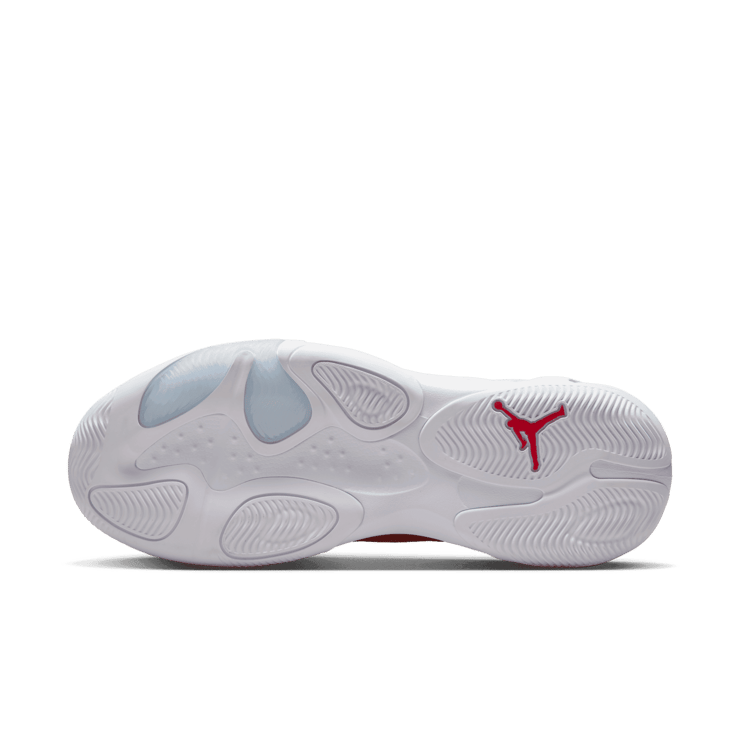 Jordan Max Aura 4 Shoes in Red Angle 0