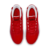 Jordan Max Aura 4 Shoes in Red Angle 1