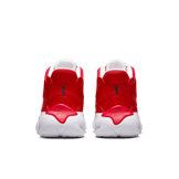 Jordan Max Aura 4 Shoes in Red Angle 3