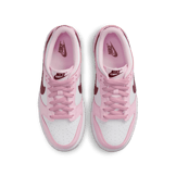 Nike Dunk Low Pink Foam/Dark Beetroot GS Angle 1