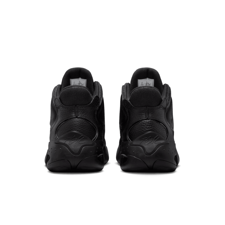 Jordan Max Aura 4 Shoes in Black Angle 3