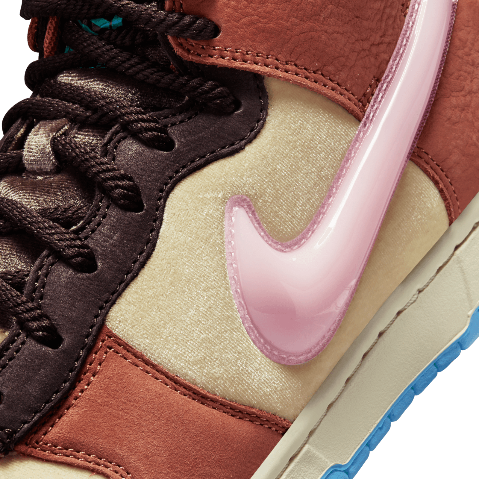 nike dunk mid social status milk carton burnt brown