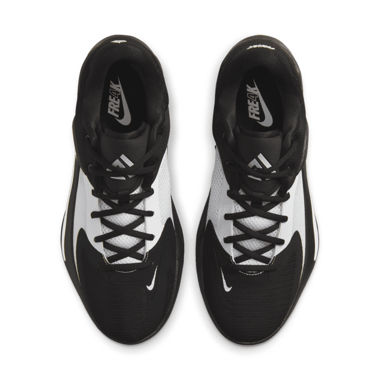 Nike Zoom Freak 4 TB Black White Angle 1