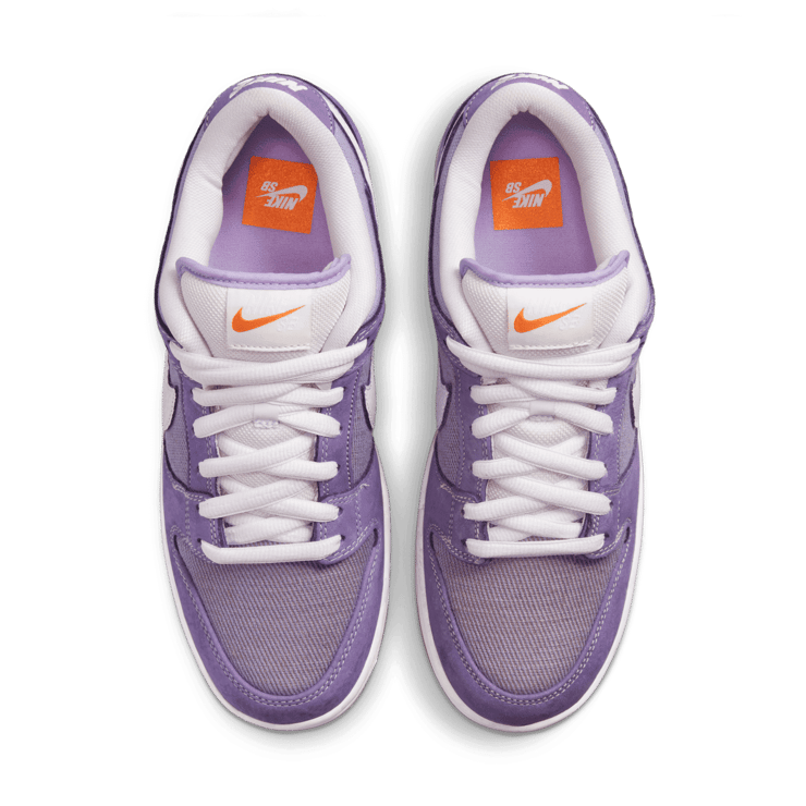 Nike SB Dunk Low Orange Label Unbleached Pack Lilac Angle 1