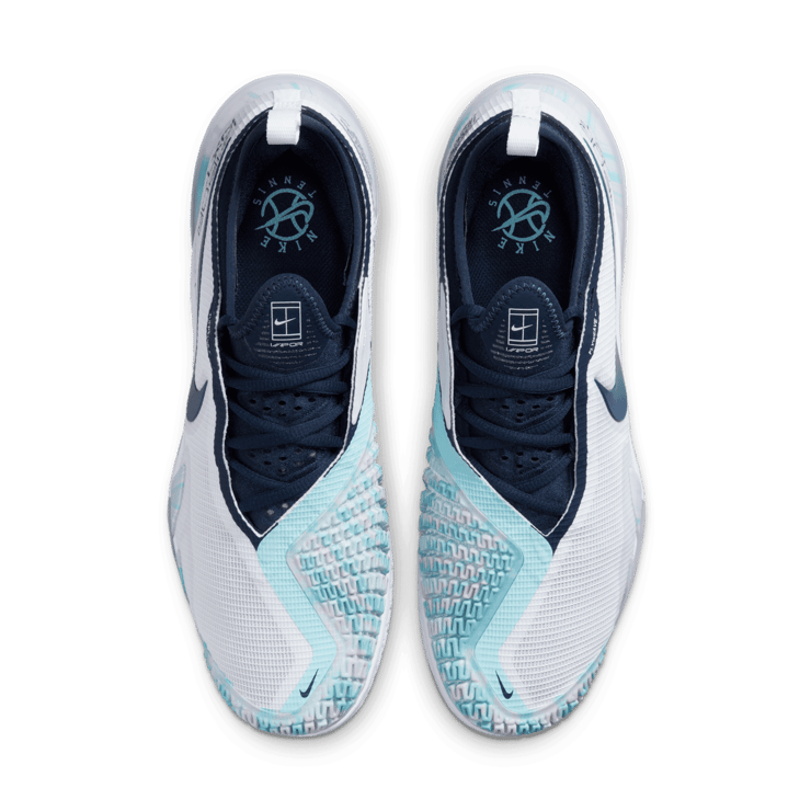 Nike Court React Vapor NXT Hard Court Tennis Shoes Angle 1