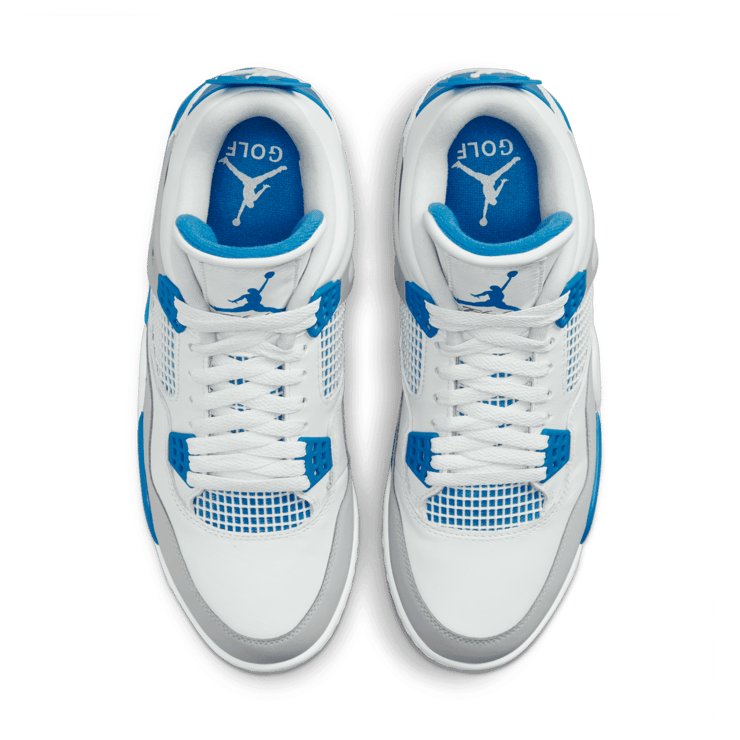Jordan 4 Retro Golf Military Blue Angle 1