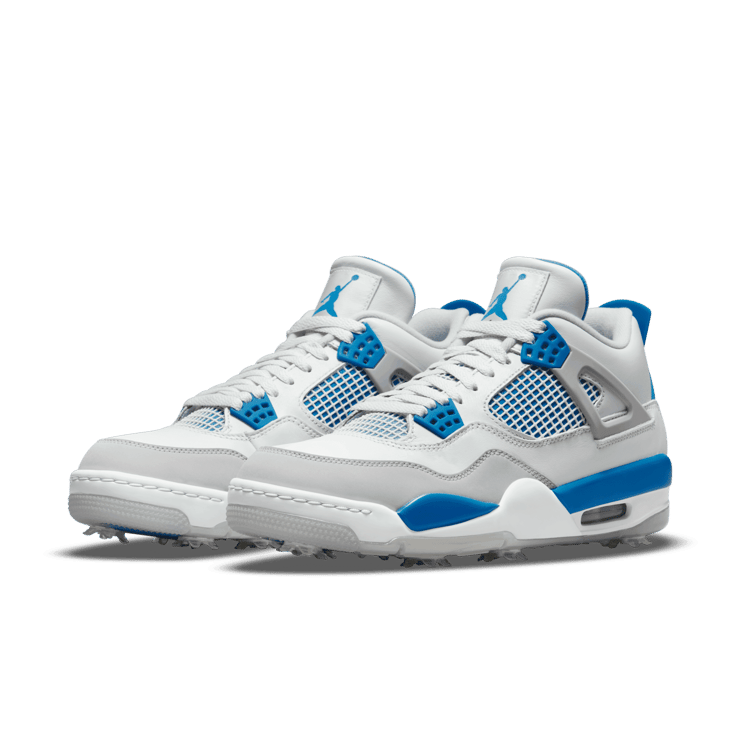Jordan 4 Retro Golf Military Blue Angle 2