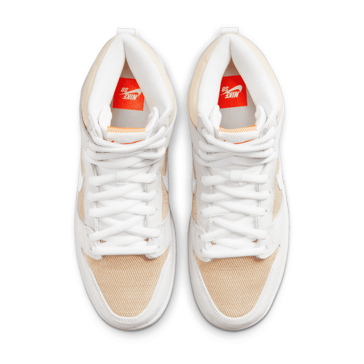 Nike SB Dunk High Pro ISO Unbleached Pack Sail Angle 1