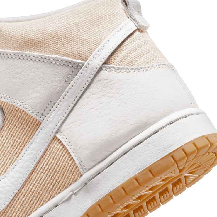 Nike SB Dunk High Pro ISO Unbleached Pack Sail Angle 5
