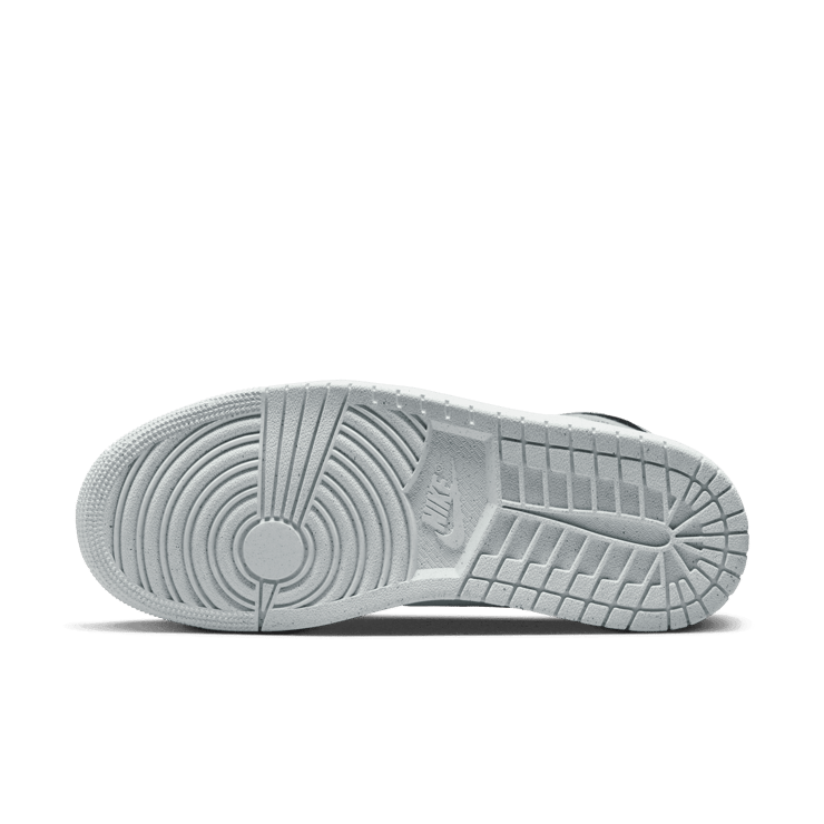 Air Jordan 1 Mid SE Canvas Black Light Steel Grey (W) Angle 0