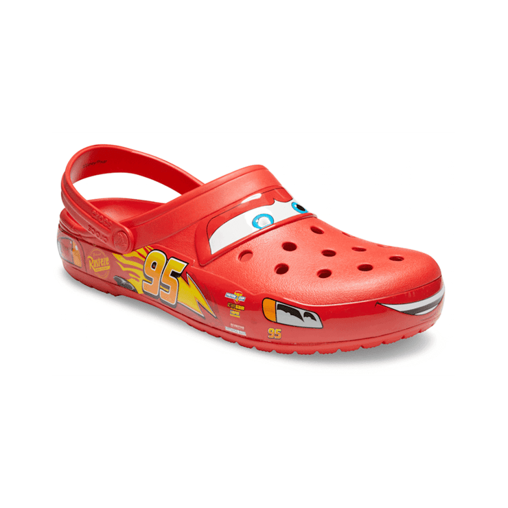 Crocs Classic Clog Lightning McQueen Angle 3