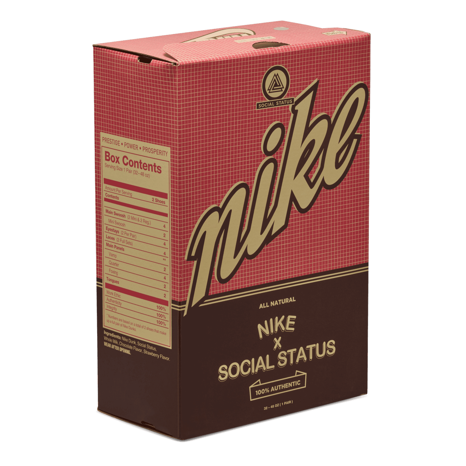 dunk social status strawberry