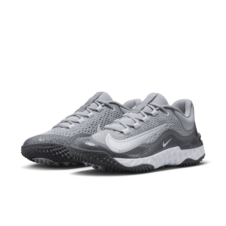 Nike Alpha Huarache Elite 4 Turf Baseball Shoes Angle 2