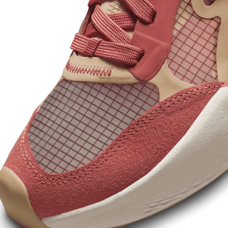 Jordan Delta 3 Low Shoes in Pink Angle 4