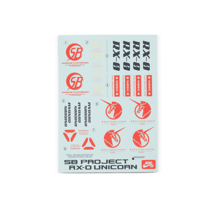 Nike Dunk SB High RX-0 Gundam 02 Banshee Angle 7