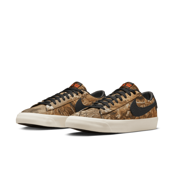Nike SB Blazer Low Pro GT Premium Skate Shoes Angle 2