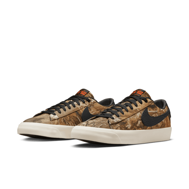 Nike SB Blazer Low Pro GT Premium Skate Shoes Angle 2