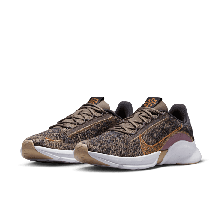 Nike SuperRep Go 3 Next Nature Flyknit Premium Grey Angle 2
