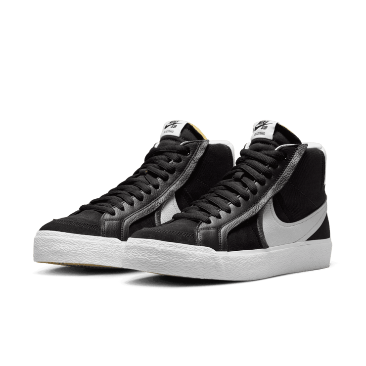 Nike SB Zoom Blazer Mid Premium Plus Skate Shoes Angle 2