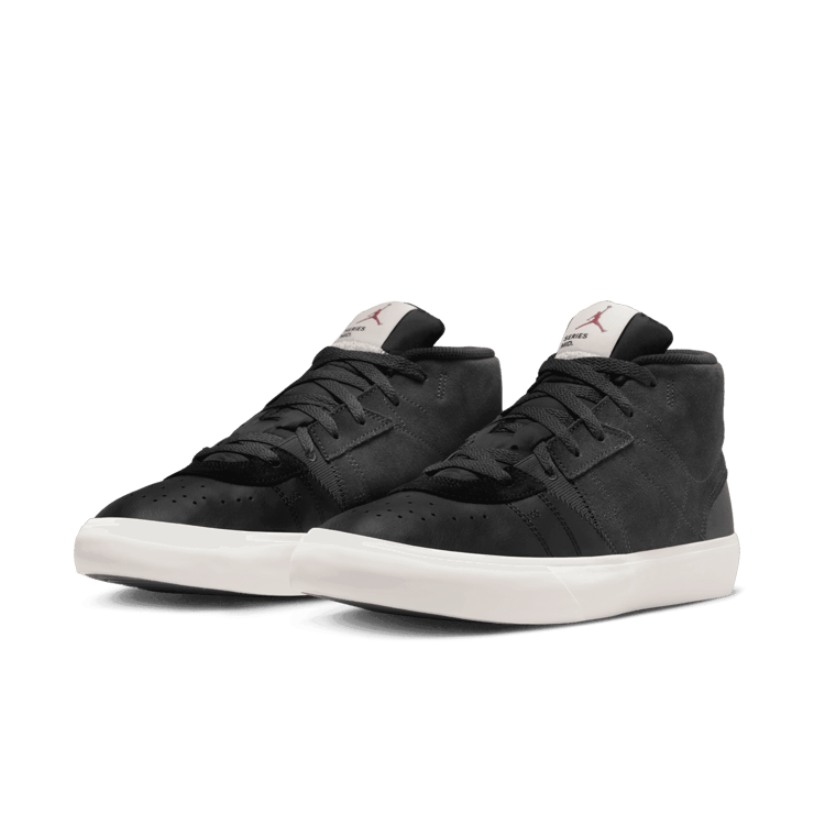 Jordan Series Mid Shoes in Grey Angle 2