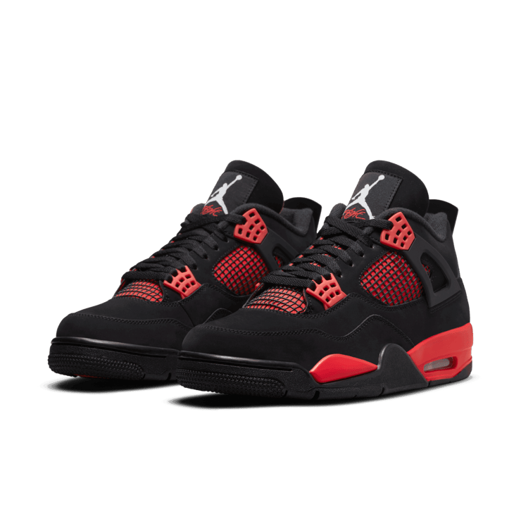 Jordan 4 Retro Red Thunder Angle 2
