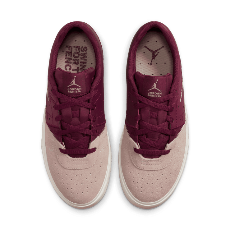 Jordan Series ES Shoes in Red Angle 1