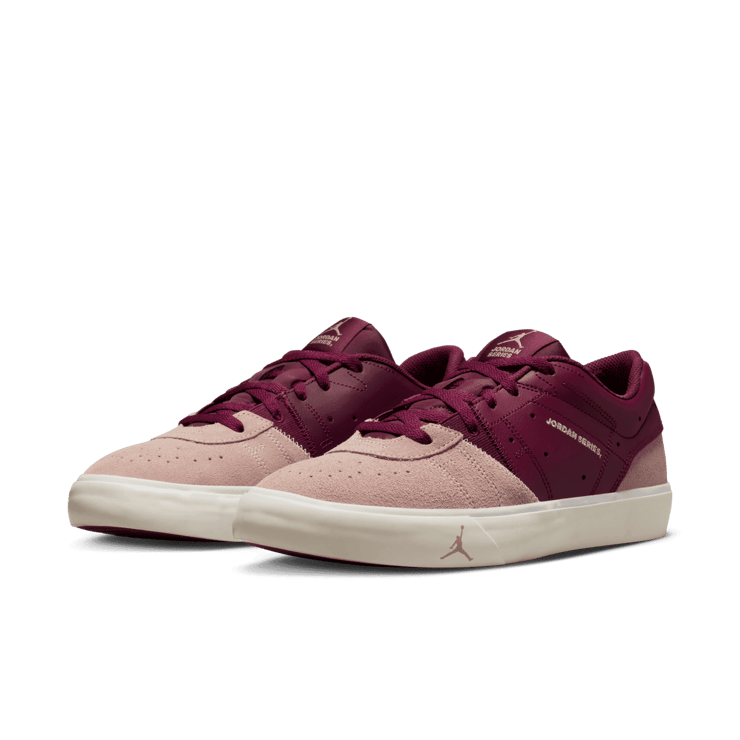 Jordan Series ES Shoes in Red Angle 2