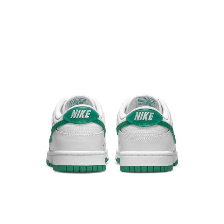 Nike Dunk Low White Green Angle 3