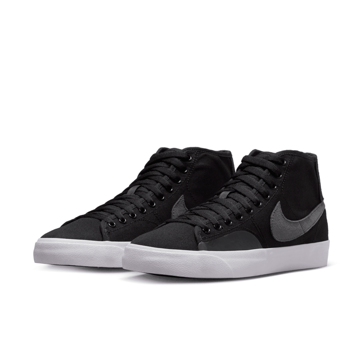 Nike SB Blazer Court Mid Premium Skate Shoes Angle 3