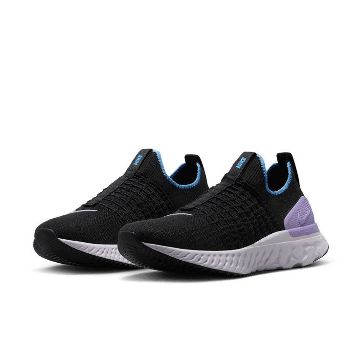 Nike React Phantom Run Flyknit 2 Road Running Shoes Angle 2