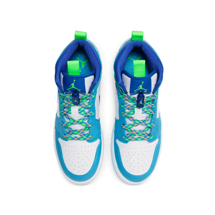 Jordan 1 Mid Sprite Blue Angle 1