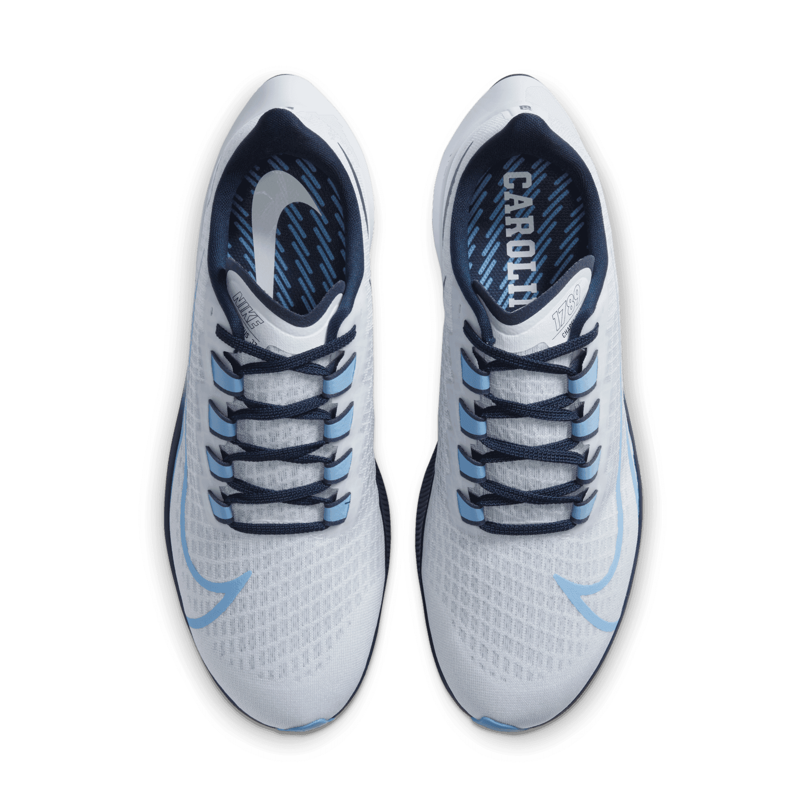 nike unc air zoom pegasus 37 running shoes