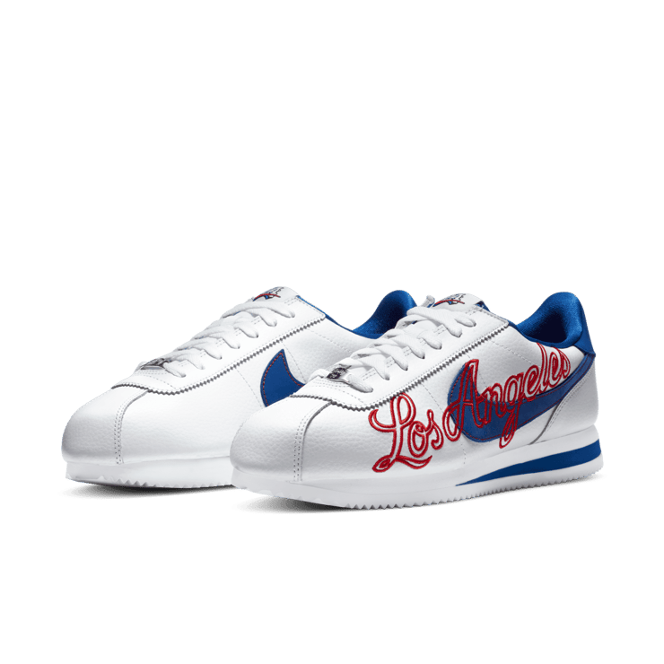Nike Cortez Basic Leather Shoes Angle 1