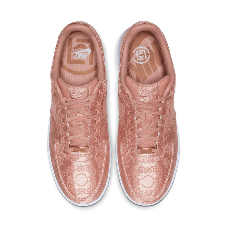 Air Force 1 Low Clot Rose Gold Silk Angle 1